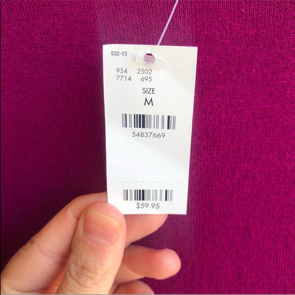 The Limited peplum sweater NWT - Picture 3 of 6